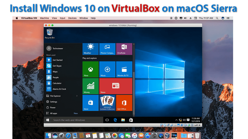 Virtualbox Best Settings For Windows 10 On Mac